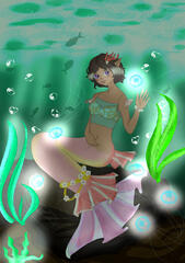 Drawing of a Friend's OC